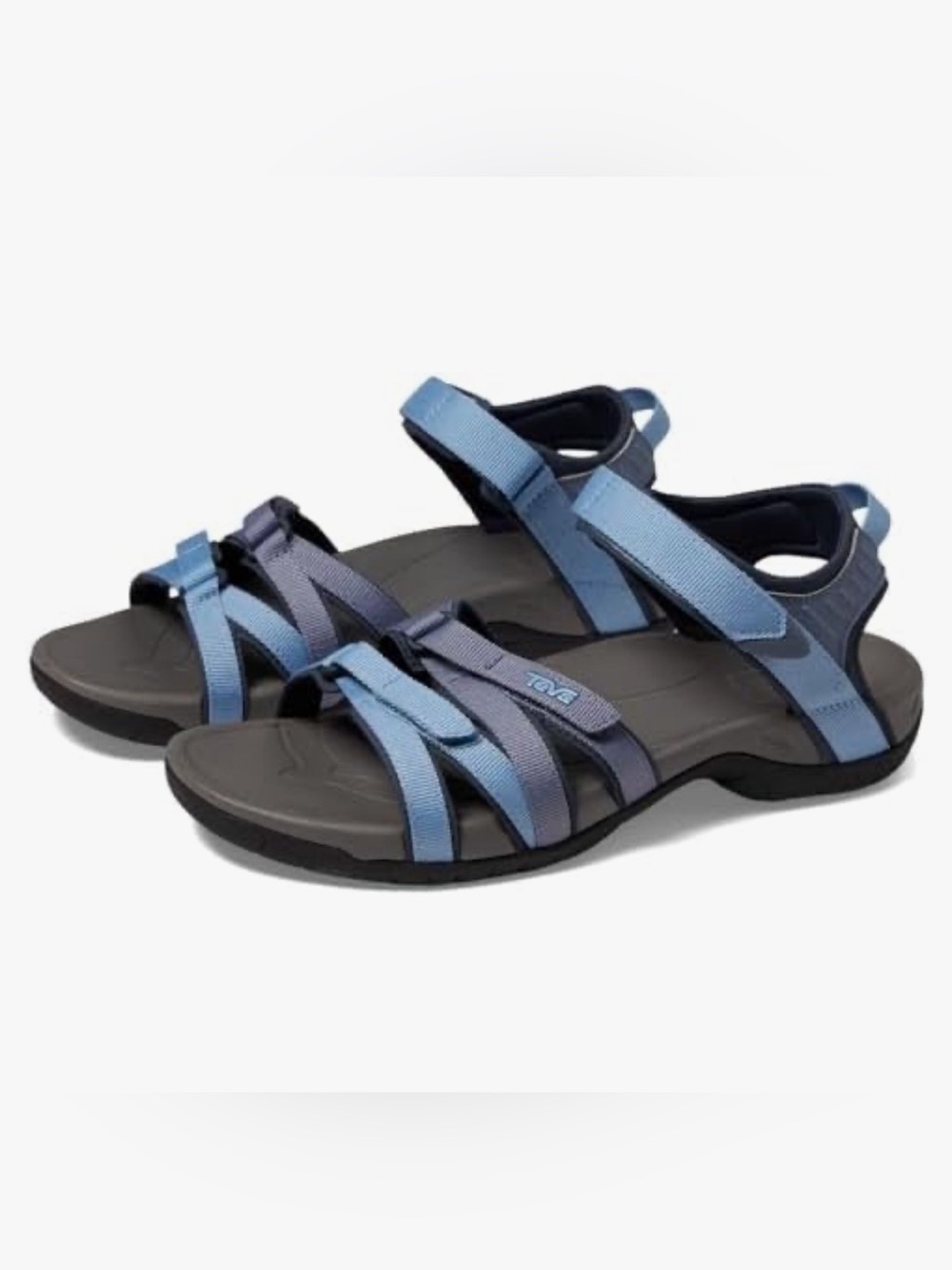 Teva Light Blue and Slate Strappy Outdoor Sandals